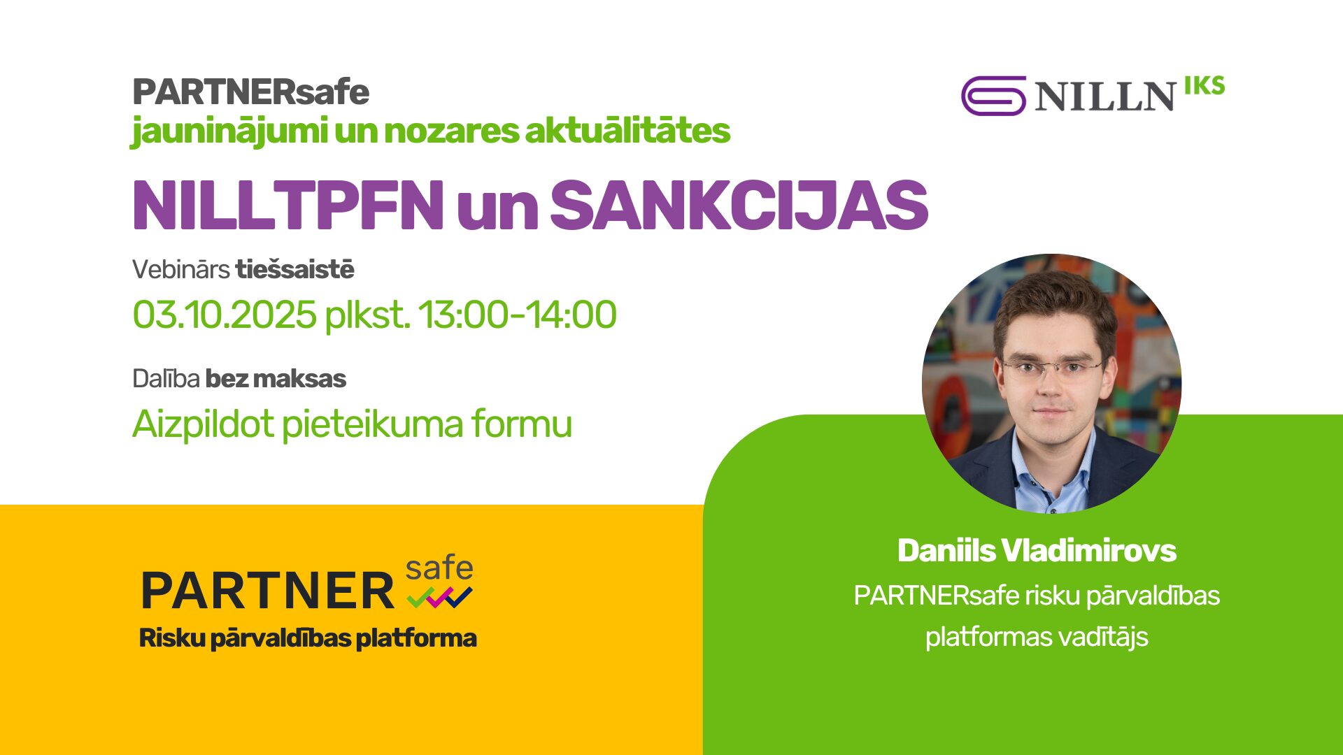 PARTNERsafe risku pārvaldības platformas jauninājumi un nozares aktualitātes